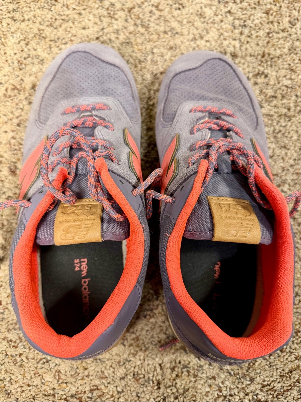 New Balance Women's Purple Sneakers with Pink Accents, Size 8.5 - Picture 5 of 9